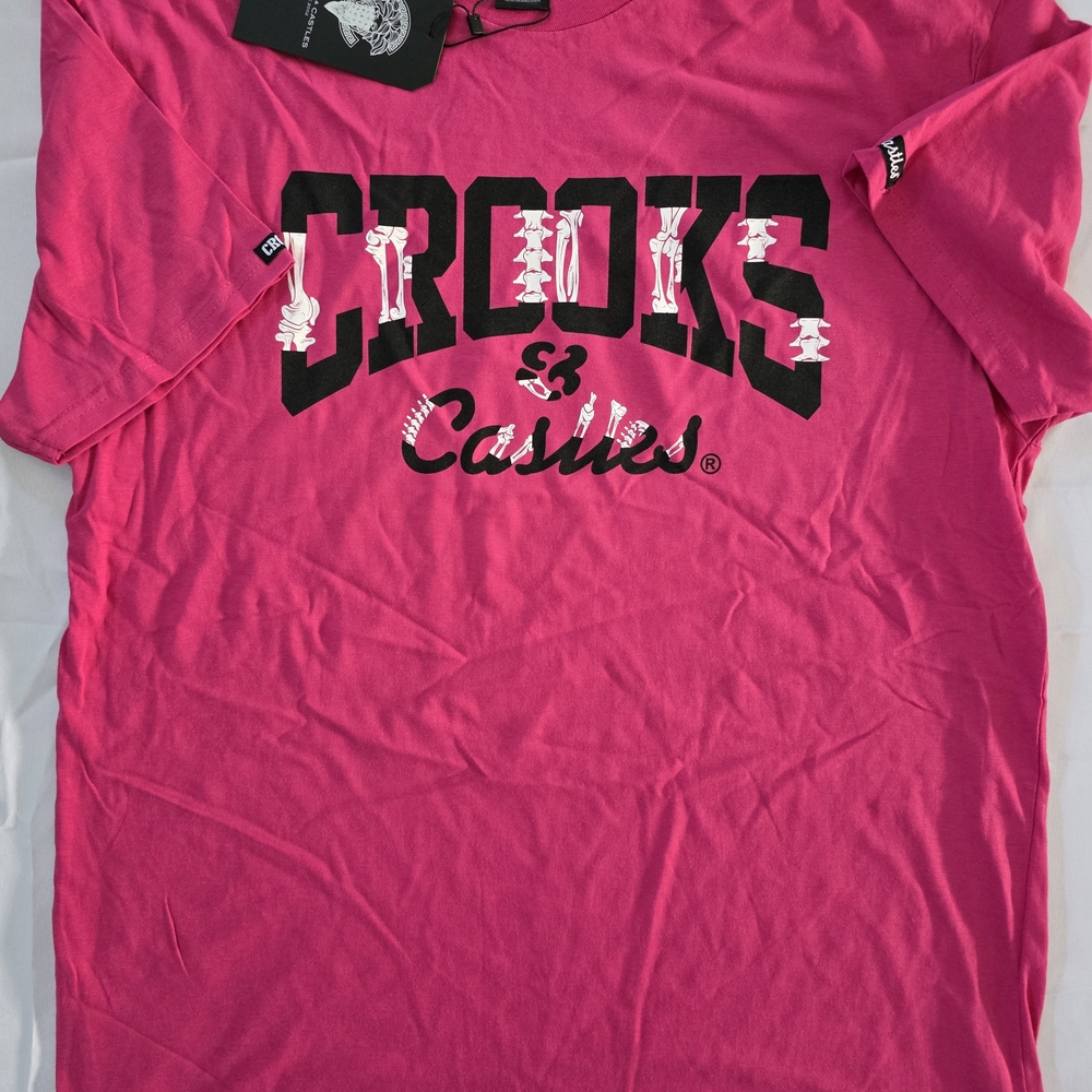 Crooks & Castles Fuchsia Tee